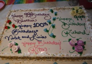 Huge Birthdays Cake