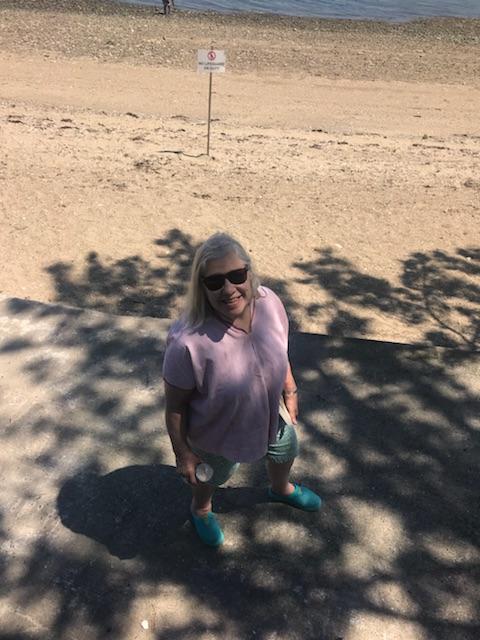 Resident at Island Beach